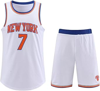 【人気】NBA アディダス　ゲームシャツ　ニューヨーク　アンソニー　青　7番 Amazon.co.jp: [暁店] ニューヨーク・ニックス ユニフォーム