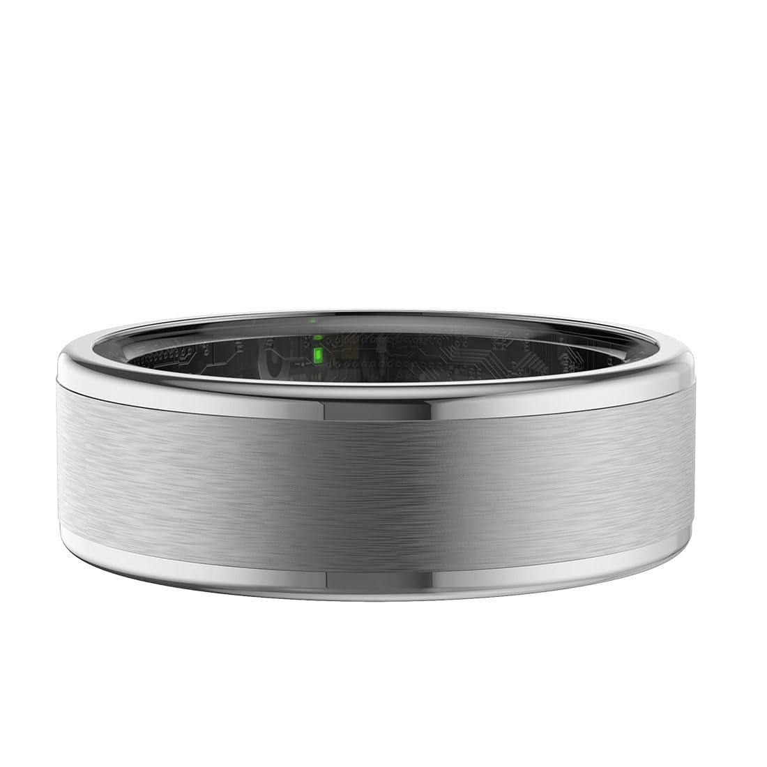 FitRing Air Anello Smart Fitness Tracker, Cardio SpO2 Pressione Sonno 24H, 5ATM Waterproof, 7 Giorni Batteria, App Android iOS, Custodia Ricarica USB-C