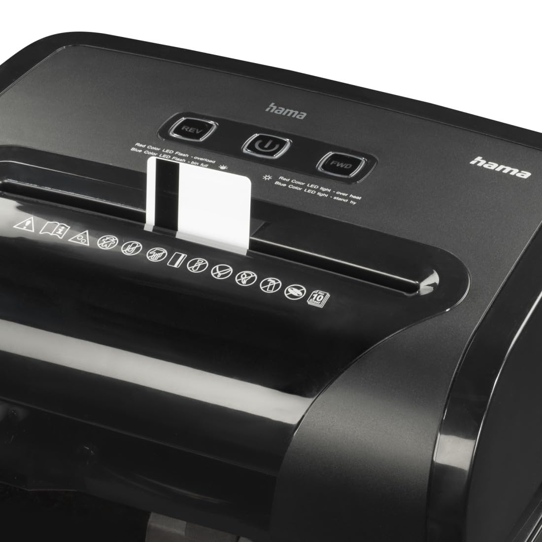 Hama Distruggidocumenti trituratore con livello di sicurezza P5 T5 E4