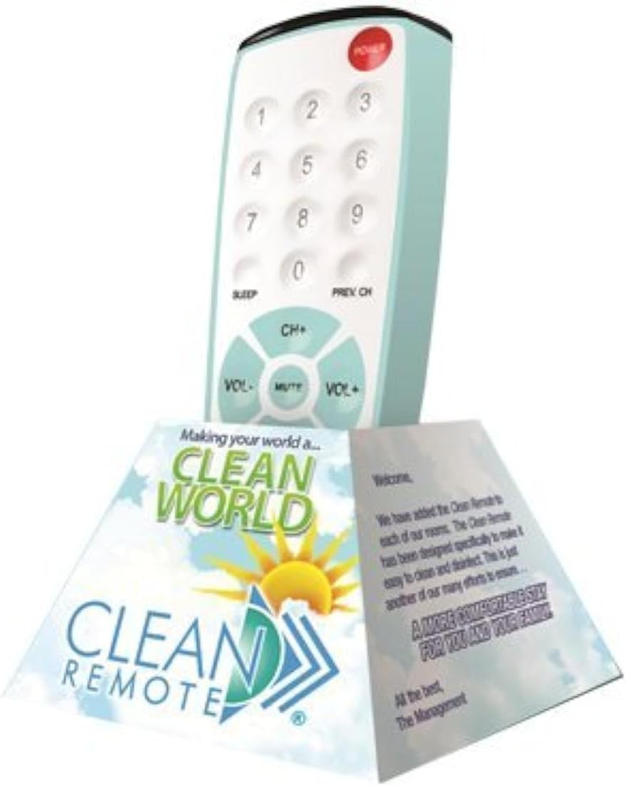 5-Pack Clean Remote CR1 Universal TV Remote Required by Best Western