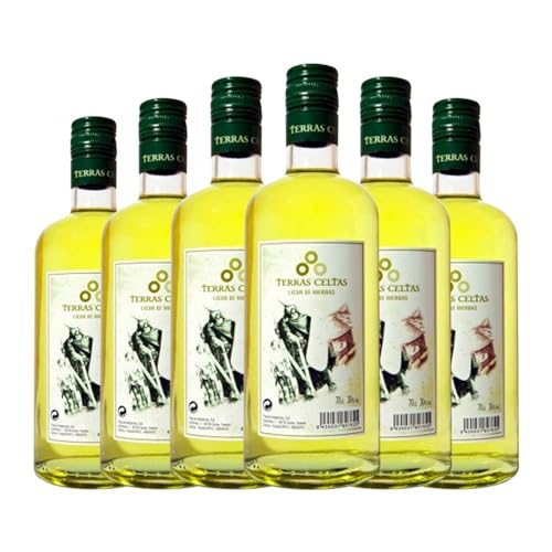 Licor de hierbas Terras Celtas 70 cl (Caja de 6 Botellas de 70 cl)