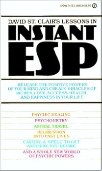 Paperback David St. Clair's Lessons in Instant ESP Book