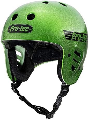Pro-Tec Full Cut Certified Helmet - Candy Green Flake - SM