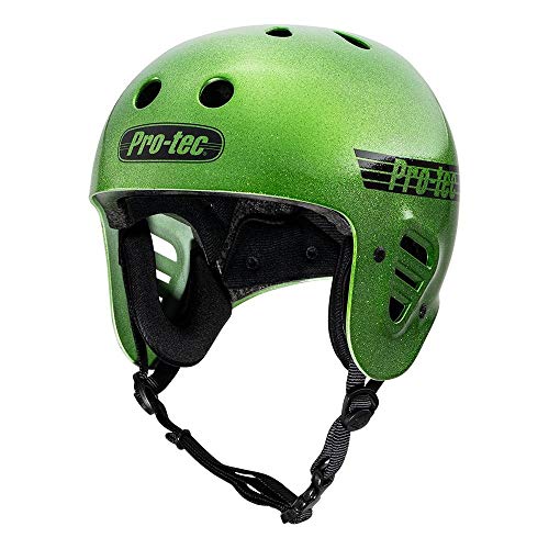Pro-Tec Full Cut Certified Helmet - Candy Green Flake - Sm #TOP2