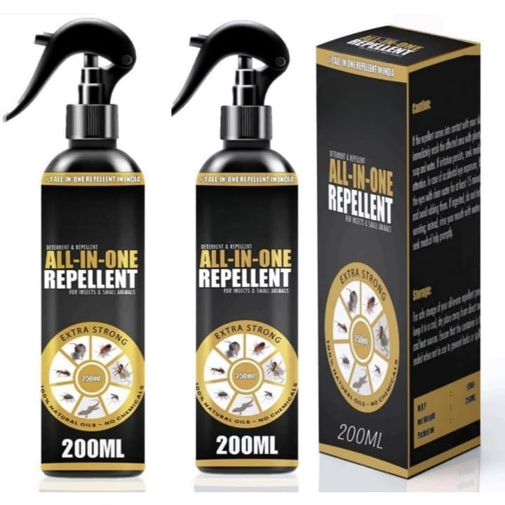 All-in-One Pest Repellent Spray – Powerful Multi-Insect Protection for Home & Outdoor | Mosquito, Ant, Cockroach, Lizard & Spider Control (Pack Of 2)-image-42
