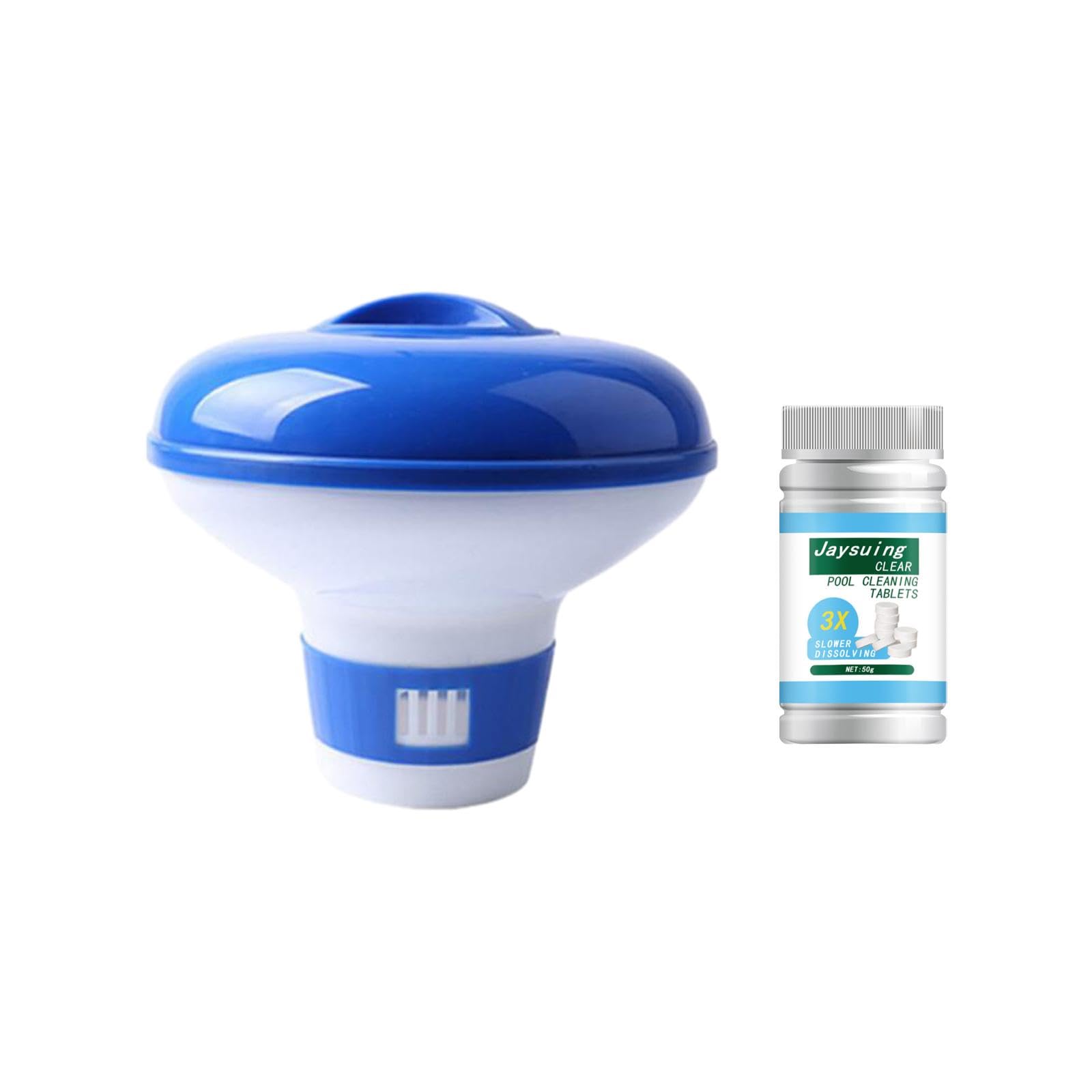 ATORSE™ Pool Floating Dispenser Pool Supply for Large Pools Fish Pond Personal Pools 50g|Home & Garden|Yard, Garden & Outdoor Living|Pools & Spas|Pool Chemicals & Testing|Pool Chemicals & Clarifiers-picture-23