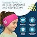 Earvolution Ear Band-It Ultra Swimming Headband & Floating Putty Buddies Silicone Ear Plugs Bundle, Doctor-Invented Waterproof System for Ear Tubes & Swimmer's Ear Prevention - Blue - Medium