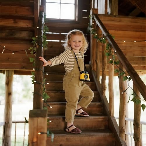 Image of THEE BRON Toddler Floral Cutout Closed Toe Sandals for Girls Breathable Summer Shoes