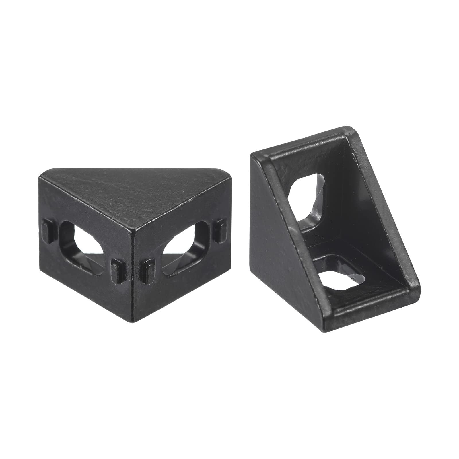 TA-VIGOR 20 Pcs Inside Corner Bracket Gusset, L-Shape 20x20x17mm 2020 Aluminum Angle Connector with T-Slot Nuts Bolts Washers - Image 4