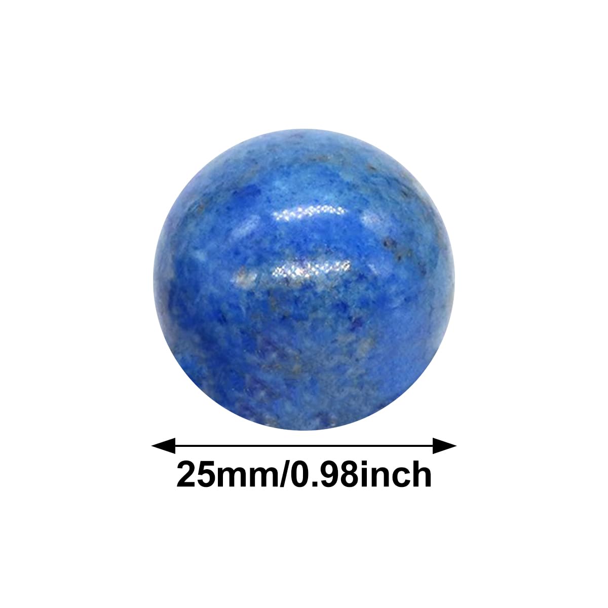 Bola de Cristal curativo, Esfera Pulida de energía Mineral, Ideal para decoración del hogar y masajes.