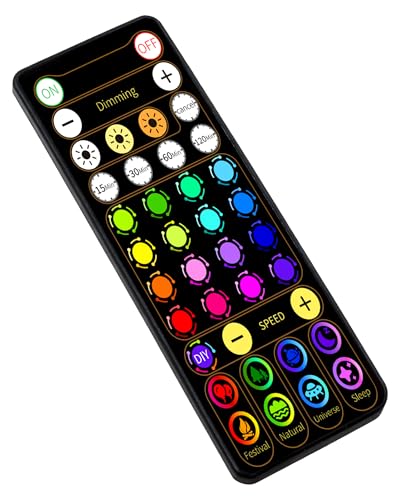 Télécommande RGB pour EZL2433A avec gestion des modes de couleurs