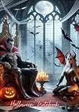 Halloween notebook: paperback notebook 5,83 x 8,27 inches