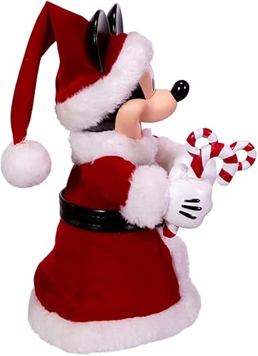 Miniatura 3 de Kurt Adler DN9168 punta para árbol de navidad / centro de mesa con forma de ratón Mickey de 10" con brazos flexibles