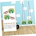 Toddmomy Boys Girls Outdoor Toys Boys and Girls Sports Stilts Fun Balance Training Toys for Garden Play