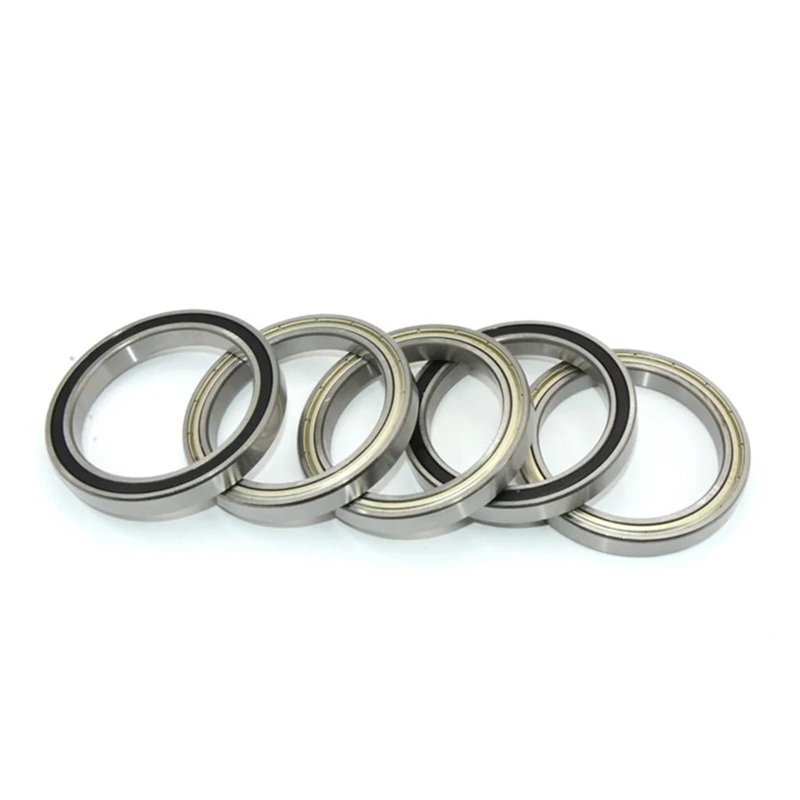 6800/6801/6802/6803/6804/6805/6806/6807/6808/6809/6810-2RS dünnwandiges, metallgeschirmtes Lager, gummigedichtetes Lager, Kugellager (1 Stück, 6809 2rs 45 x 58 x 7 mm) - Dichtungssatz-Sortiment(6802zz