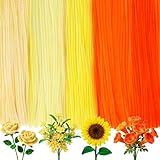 Caydo 500 Stück orange Pfeifenreiniger, Chenille-Stiele, Pfeifenreiniger, Handwerk für DIY Kunst und Bastelprojekte, kreative Geschenk-Party-Dekorationen