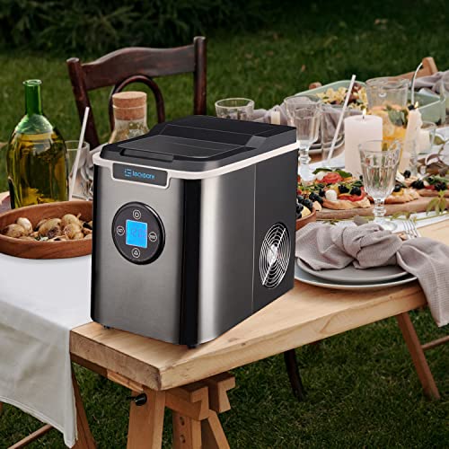 Techdorm Ice Maker Machine for Countertop with Automatic SelfCleaning