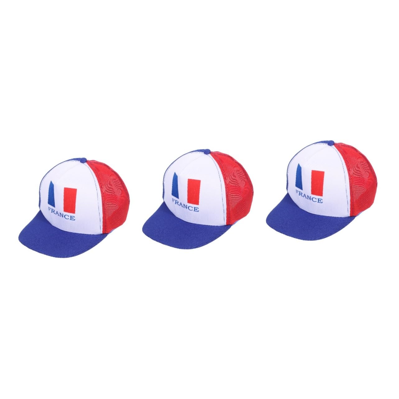 ABOOFAN3pcs Hat Video Exercise Sports Competition Hat Sports Caps Softball Cap Hat Competition Supplies Travel Supplies Worldwide Soccer Game Hat Peaked Cap Truck Cloth