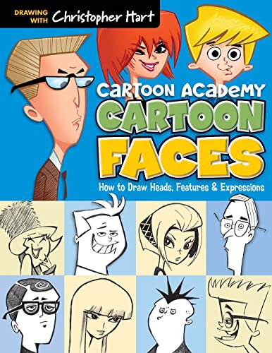 Cartoon Faces: How To Draw Heads, Features & Expressions (Cartoon Academy) #TOP10