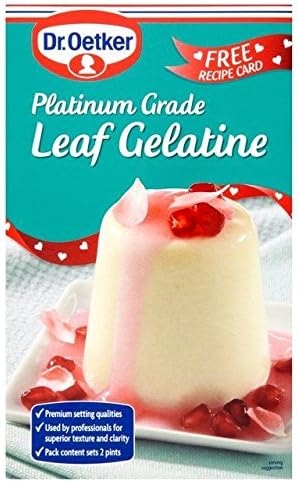 Dr Oetker Leaf Gelatine - 13g (0.03lbs)
