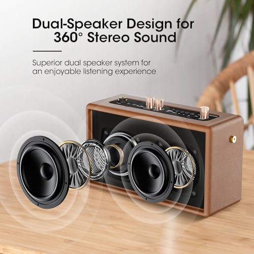 Machine de karaoké rétro pour fête à la maison avec système de sonorisation rechargeable