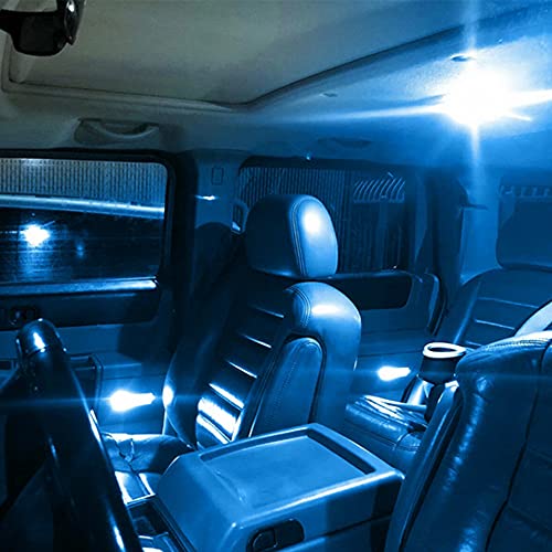 Image of 20-Pack Ice Blue Color T5 37 74 LED Bulb With Twist Lock Socket PC74 PC37 Dashboard Instrument Panel Gauge Cluster Light