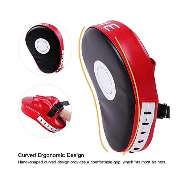 SEISSO-2PCS-Taekwondo-Kickboxing-Pads2PCS-Punching-Mitts-for-Karate-Training-Target-Thai-Pads-Punching-Kit-Kick-Punch-Pad-Kicking-Strike-Shield-MMA-Martial-Art-for-Men-Women-Gym SEISSO 2PCS Taekwondo Kickboxing Pads+2PCS Punching Mitts for Karate Training Target Thai Pads Punching Kit Kick Punch Pad Kicking Strike Shield MMA Martial Art for Men Women Gym