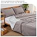 WenBags Waterproof Bed Sheet Flat Sheets Lightweight,70*90 Inches Queen Size Mattress Furniture Protector Cover for Bed Couch, Pet Hair Resistant Cover Ideal for Dogs Cats Hotels and Hospitals (Gray)