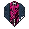 WINMAU Mega Standard Liquid Dart Flight Set - 3 set per pack (9 Flights in Total)