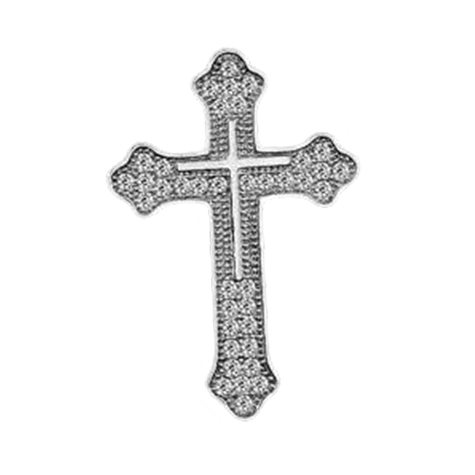 Maxtonser Classical Men's Crosses Lapel Pin Stylish Alloy Crosses Brooch for Men Perfect for Enhancing Your Suit's Sophistication