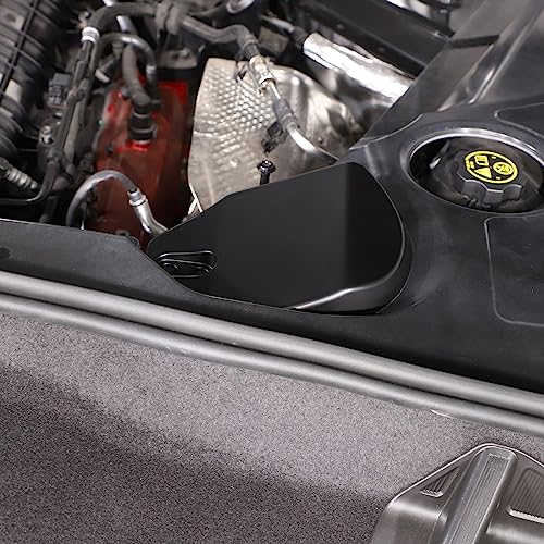 Image of TOYCIDFG Engine Bay Shock Protection Panel Cover Trim Compatible with Chevrolet C8 Corvette 2020-2024 Absorbing Tower Cover Caps (Matte Black)
