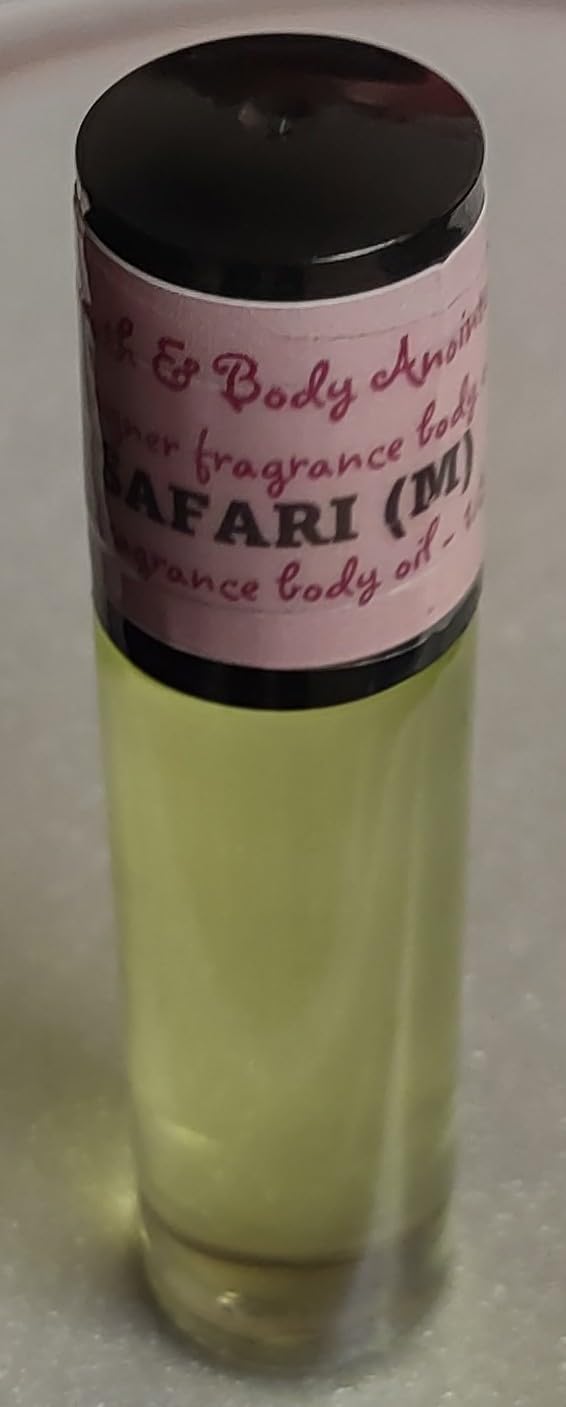 God's Bath & Body Anointed Gifts Safari Men's Fragrance Oil Body Oil