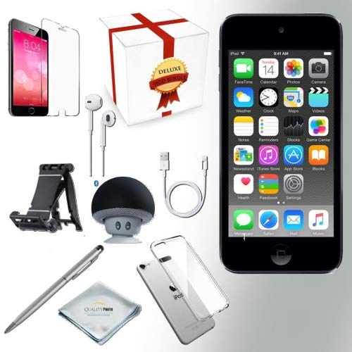 Apple iPod Touch 6th Generation 32GB - Space Grey with All-in-1 iTouch Accessories Kit Bundle …