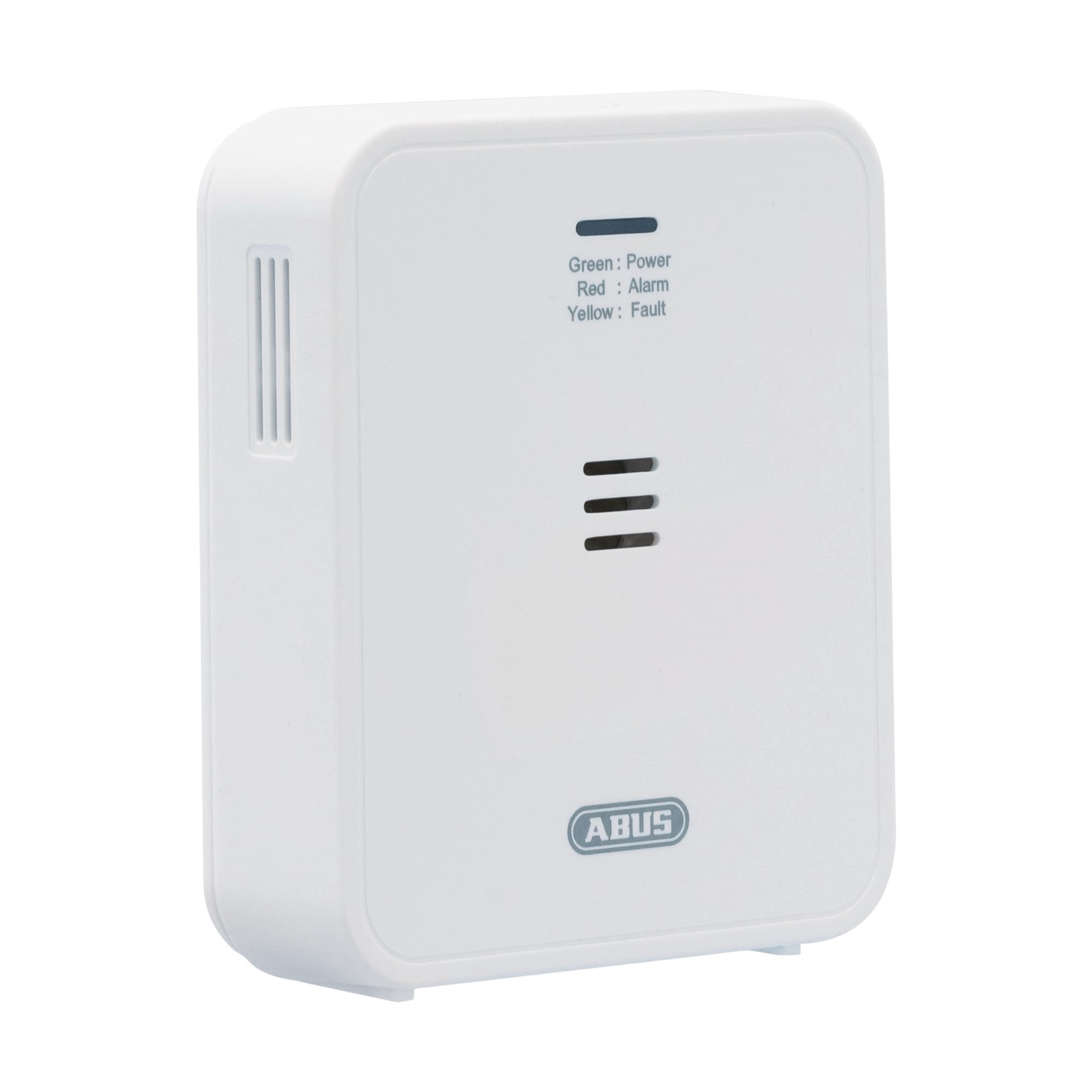 ABUS Détecteur de monoxyde de carbone COWM370 - Détecteur de CO avec capteur de 7 ans, alarme puissante de 85 dB ; bouton de test & 3 ans de durée de vie de la pile - Blanc