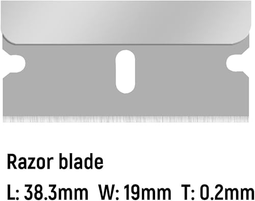 Miniatura 4 de XW Prácticos cortadores de caja de seguridad, cortador de cartón de hoja de afeitar retráctil automático para abrir paquetes, paquete de 10