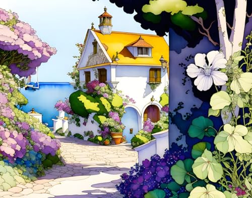 Madère affiche toile pour habiller un grand mur vide avec une décoration épurée sans cadre