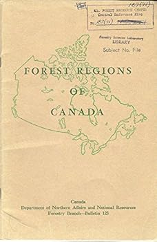 Paperback Forest regions of Canada (Canada. Forestry Branch. Bulletin) Book