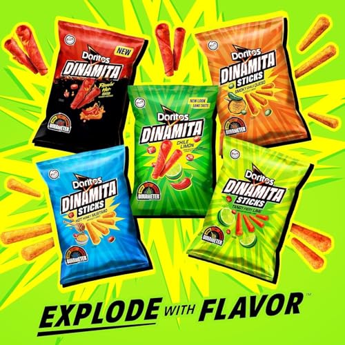 Doritos Tortilla Chips Dinamita Chile Limon Bag, 10.75 Oz - image 5
