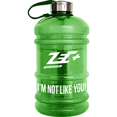 ZEC+ NUTRITION Wasserflasche WATER JUG in Grün I\'M NOT LIKE YOU 2,2l ZEC+ NUTRITION Wasserflasche WATER JUG in Grün I\'M NOT LIKE YOU 2,2l