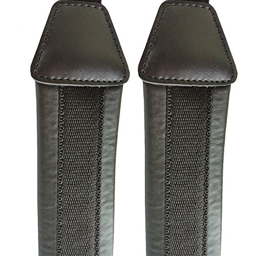 Xinlink Professional Soft Padded Leather Saxophone Shoulder Strap for Baritone Alto Tenor Soprano Sax Music Accessories Black