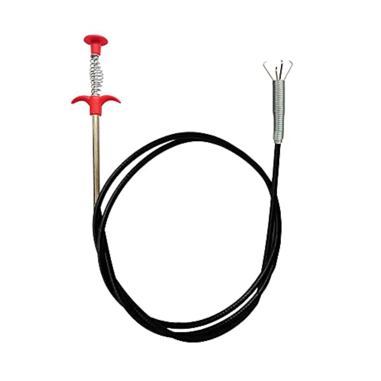 UXCONGOID 116 inch Drain Clog Remover Tool Reacher Grabber Pickup Tool Shower Drain Cleaner Sticks Toilet Sink Plumbing Snake Drain Hair Catcher Drain Toilet Auger Drain Hair Remover