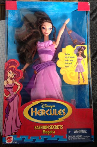 Barbie Hercules Fashion Secrets Megara Doll