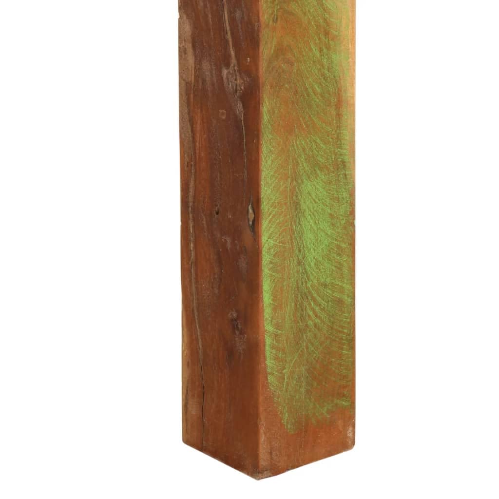 Homgoday Tavolino da caffè 100 x 55 x 40 cm, in legno massiccio di recupero, tavolino da tè per soggiorno, sala d'accoglienza degli ospiti, camera da letto e ufficio