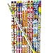 Rhode Island Novelty Lot of 100 Assorted Religious Christian Themed Pencils - 7.5