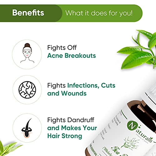 Image of Naturalis Essential Oil Gift Pack of 2-15ml (Lemon Eucalyptus Oil, Tea Tree Oil)