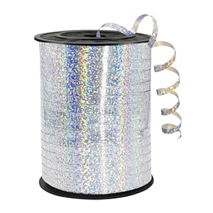 Wuyuejxi silbernes Ringelband, 457 m, Geschenkband