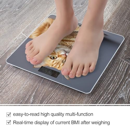 Báscula digital de baño para peso corporal con plataforma amplia miniatura 5