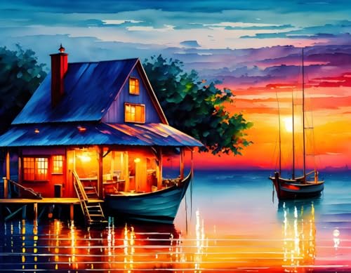 Toile SERENDIPITP de qualité supérieure avec impression artistique 58x90