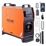 VEVOR 8 KW Diesel Air Heater, Bluetooth App Control All-on-one Diesel Heater with Automatic Altitude Adjustment, Remote Control and LCD, Portable Parking Heater for RV Trailer Camper Van Boat