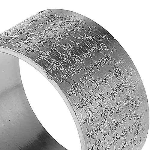 A ABSOPRO ATV Auspuffdämpfer Schalldämpfer Rohrdichtung für Yamaha Rhino 660 2004-2007 Graphit Silberfarben